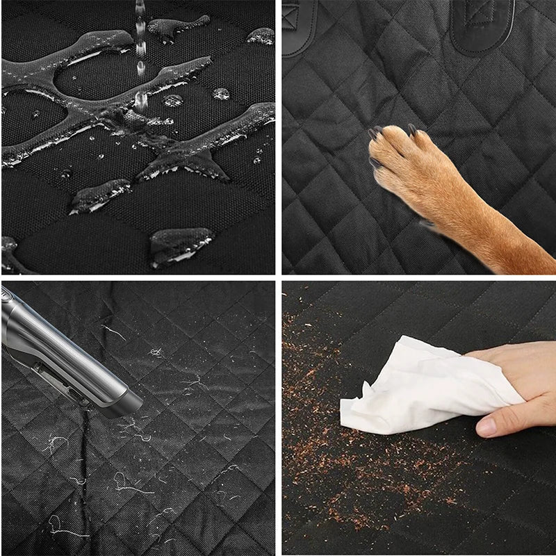 Wasserdichte Hundedecke fürs Auto – Rücksitz-Schutzmatte & Hängematte für Hunde