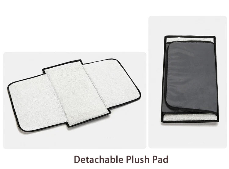 Faltbare Haustier-Tragetasche – Erweiterbare Transporttasche mit Netzfenstern für Katzen & kleine Hunde, atmungsaktiv & leicht