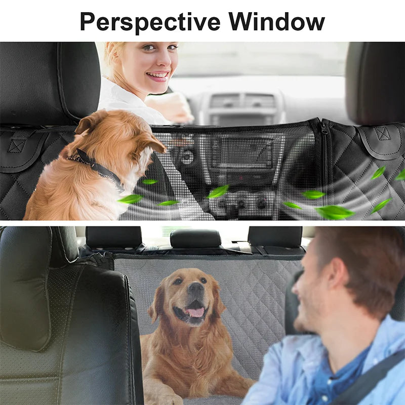 Wasserdichte Hundedecke fürs Auto – Rücksitz-Schutzmatte & Hängematte für Hunde