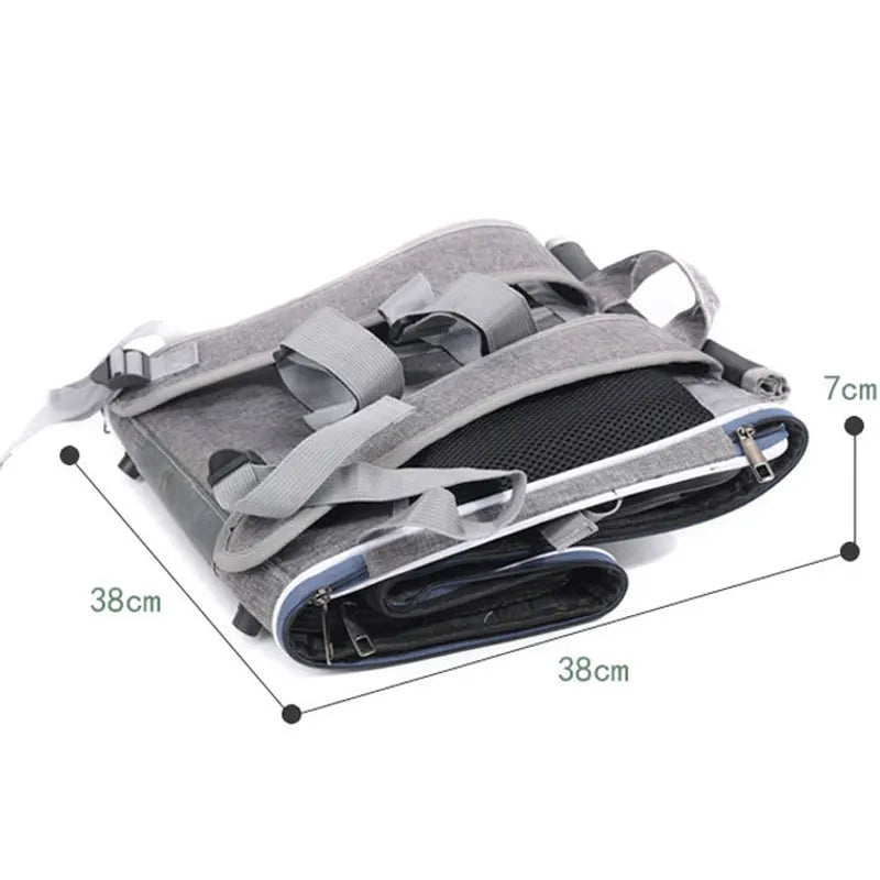 Fahrrad- & Motorrad-Tasche für Haustiere – Tragbarer Rucksack für Hunde & Katzen