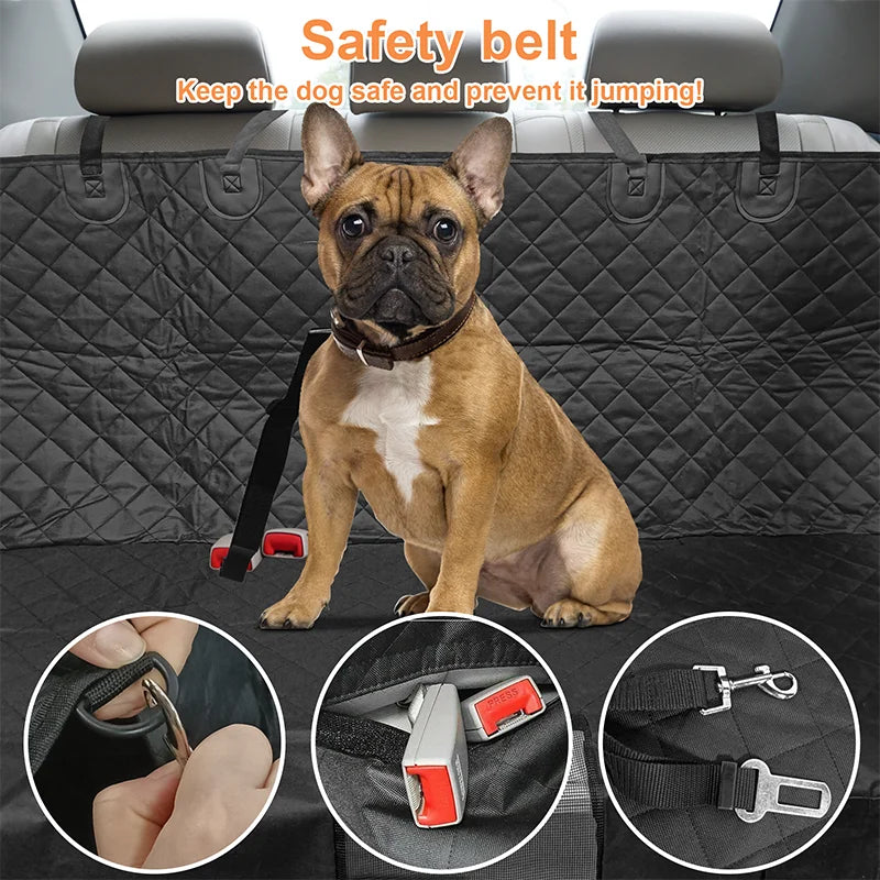 Wasserdichte Hundedecke fürs Auto – Rücksitz-Schutzmatte & Hängematte für Hunde