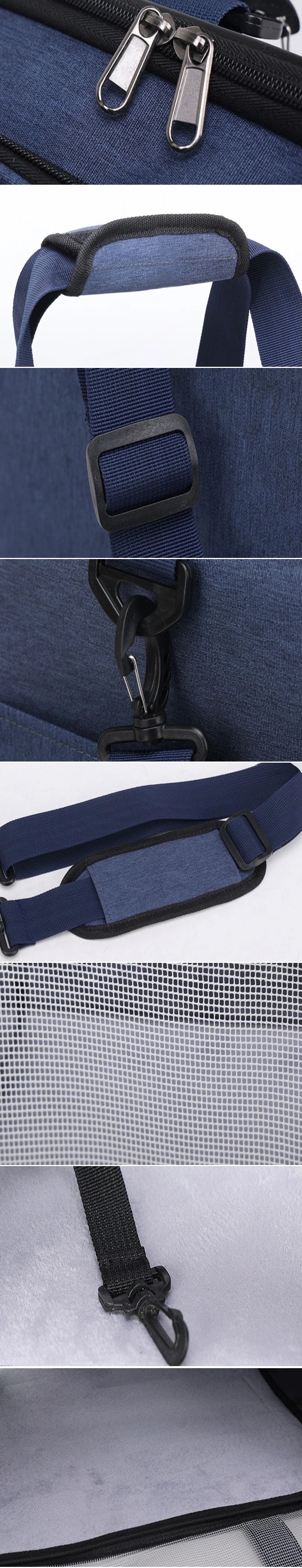 Faltbare Haustier-Tragetasche – Atmungsaktiver Rucksack & Handtasche für Katzen, Hunde