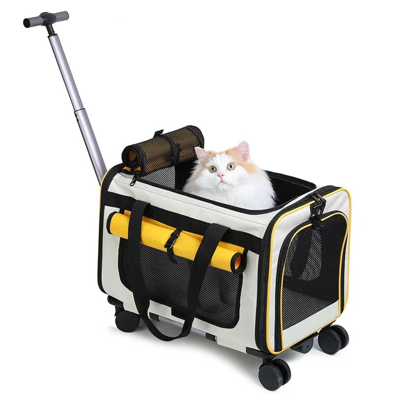 Tier-Trolley XL – faltbare Transporttasche für Hunde & Katzen
