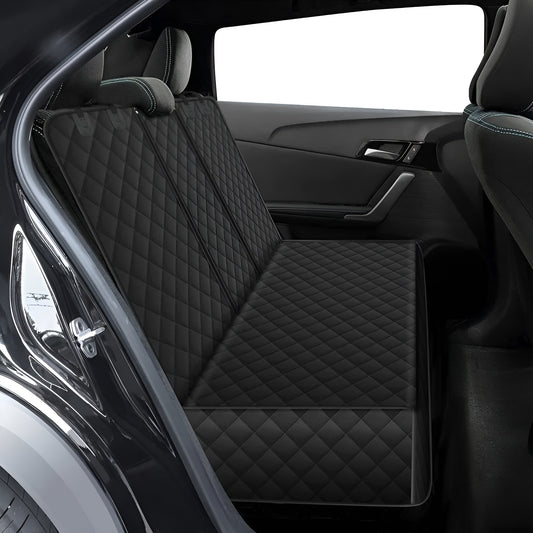 Wasserdichte Autoschondecke für Hunde – Rücksitzmatte, sicher für kleine bis große Hunde